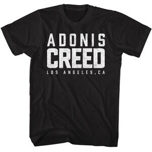 Rocky Adonis Creed Boxing Movie Black History Hero Graphic Fan Gift T-Shirt